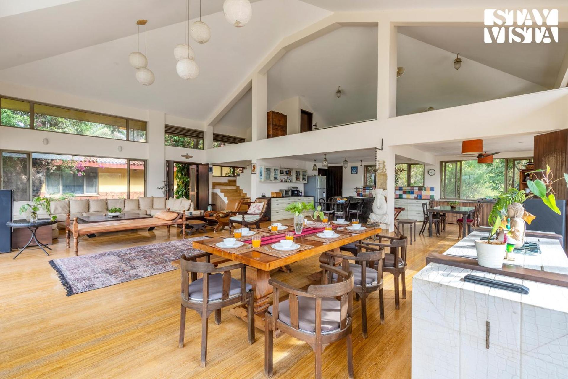 Stayvista At Three Shores With Lake View & Alfresco Dining Khamshet Extérieur photo